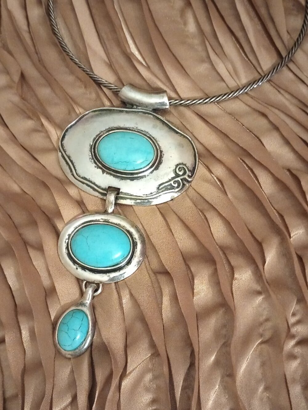 Turquoise & Silver necklace